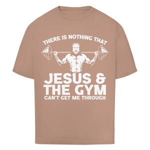 Oversize T-Shirt jesus and gym