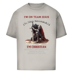 Oversize T-Shirt i am christian