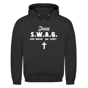 Herren Hoodie jesus swag