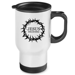 Edelstahl-Thermobecher jesus könig der könige