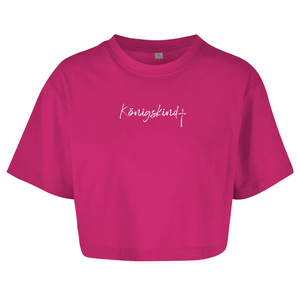 Damen Oversize Crop Top königskind