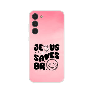 jesus saves bro Samsung-Hülle