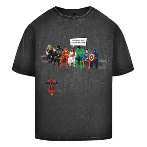 Oversize Washed T-Shirt and that how i saved the world