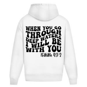 Oversize Hoodie Ohne Kordel then you god through deep waters