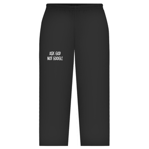 Oversize Sweatpants ask god not google