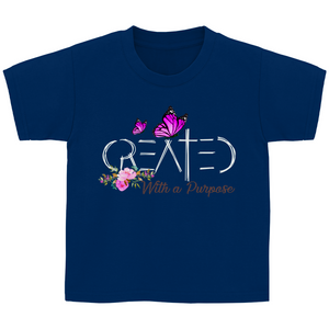 Kinder T-Shirt created with a purpose