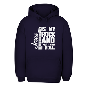 Unisex Oversize Hoodie jesus is my rock guitarist