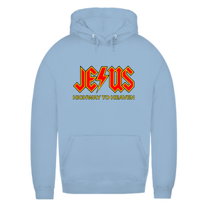 Damen Hoodie jesus highway to heaven