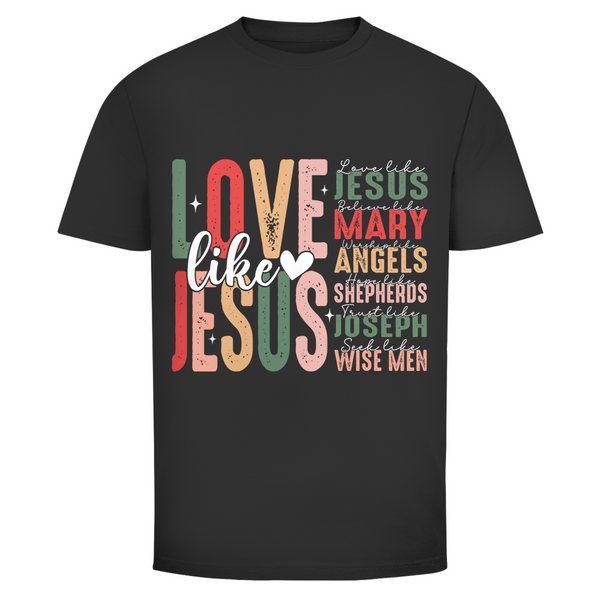 Herren T-Shirt love like jesus