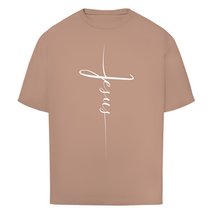 Oversize T-Shirt jesus kreuz