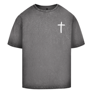 Oversize Washed T-Shirt jesus loves you