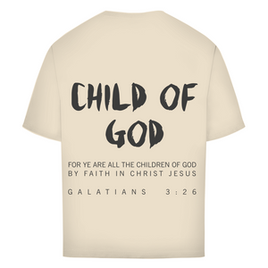 Oversize T-Shirt child of god galatians 3:26