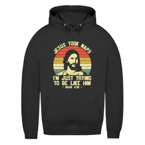 Damen Hoodie jesus took naps mark 4:38