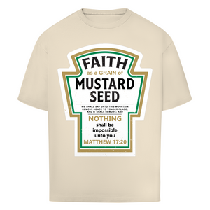 Oversize T-Shirt nothing shall be impossible matthew 17:20