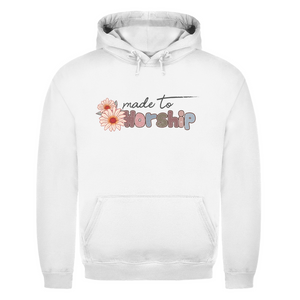 Herren Hoodie made to worship