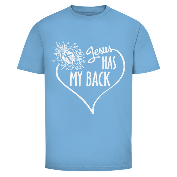 Herren T-Shirt jesus has my back