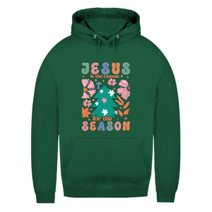 Damen Hoodie jesus is reason for the season