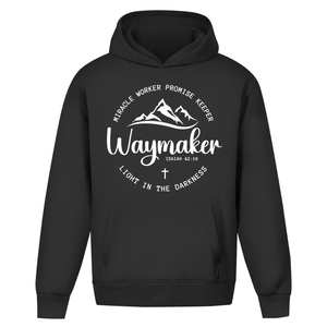 Oversize Hoodie Ohne Kordel waymaker isaiah 42:16