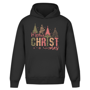 Oversize Hoodie Ohne Kordel merry christmas
