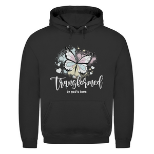 Herren Hoodie transformed by gods love