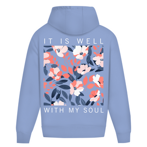 Oversize Hoodie Ohne Kordel it is well with my soul