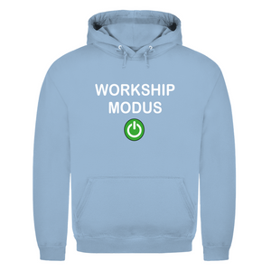 Herren Hoodie workship modus