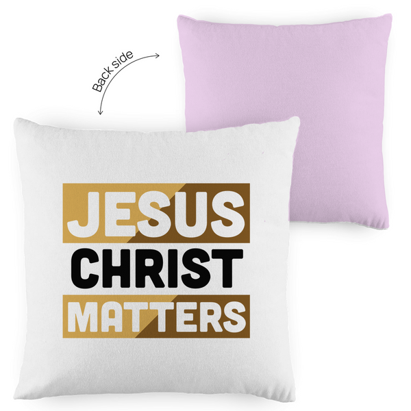 Kopfkissen zweifarbig jesus christ matters