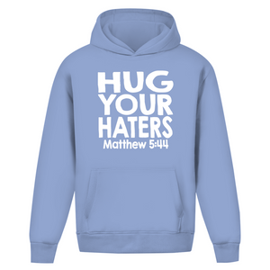 Oversize Hoodie Ohne Kordel hug your haters matthew 5:44