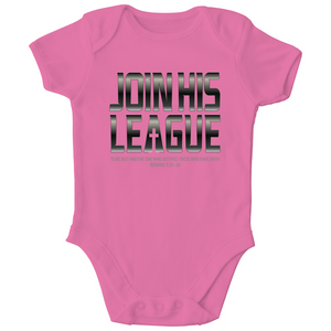 Kinder Bio Body Join his league romans 3:25-26