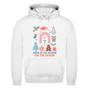 Herren Hoodie jesus is the reason for the season