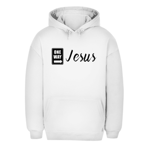 Unisex Oversize Hoodie one way jesus