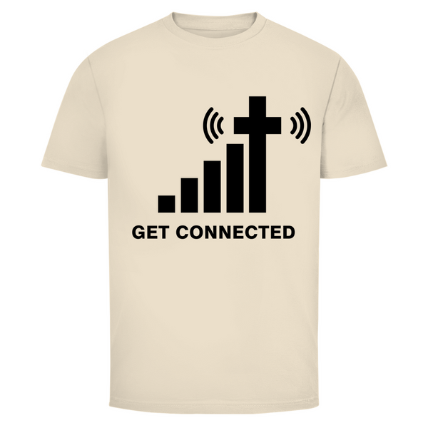 Herren T-Shirt get connected