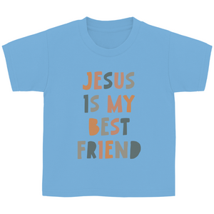 Kinder T-Shirt jesus is my best friend