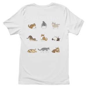 Damen T-Shirt god says i am accepted romans 15:7