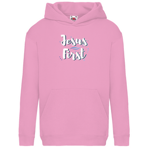 Kinder Hoodie jesus first