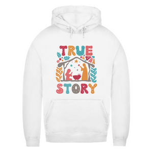 Damen Hoodie true store weihnachten