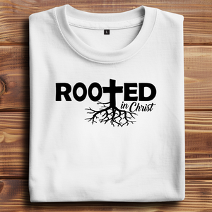Oversize T-Shirt rooted in christ