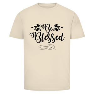 Herren T-Shirt be blessed