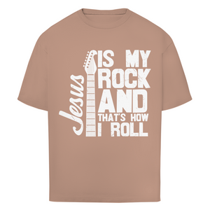 Oversize T-Shirt jesus is my rock guitarist
