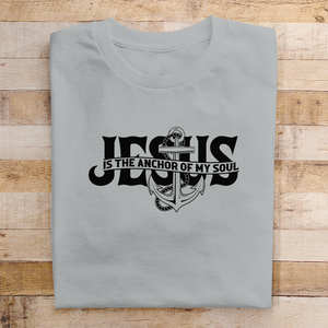 Herren T-Shirt jesus the anchor of my soul