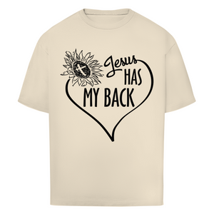 Oversize T-Shirt jesus has my back