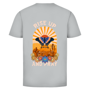 Herren T-Shirt rise up and pray