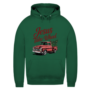 Damen Hoodie jesus take wheel