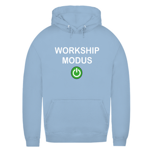 Damen Hoodie workship modus