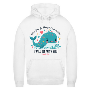 Damen Hoodie Deep Waters Isaiah 43:2