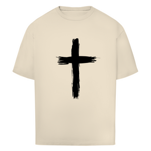 Oversize T-Shirt kreuz
