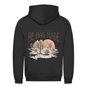 Damen Hoodie everything beautiful ecclesiastes 3:11