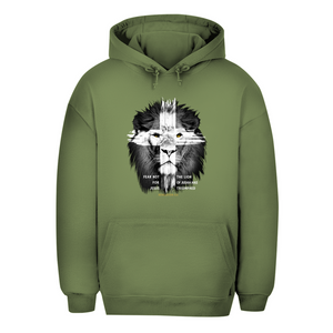 Unisex Oversize Hoodie fear not for jesus revelation 5:5