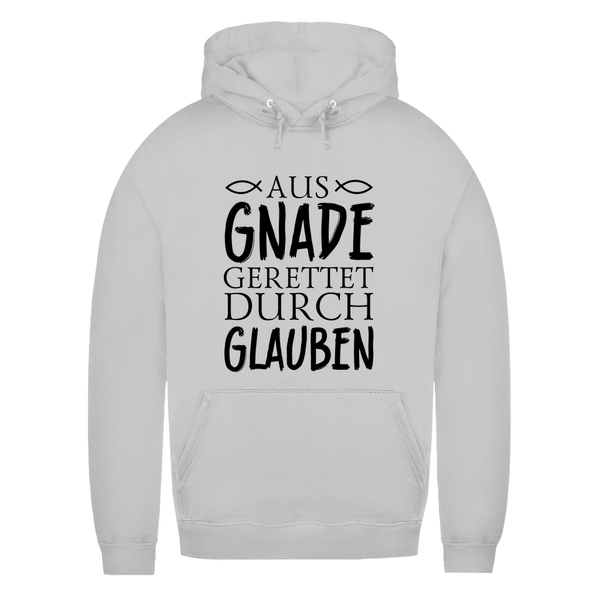 Damen Hoodie aus gnade gerettet