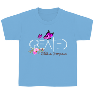 Kinder T-Shirt created with a purpose